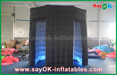 Portable Photo Booth Newest Inflatable Lingting Octagon Photo Booth Oxford Cloth For Wedding Or Event