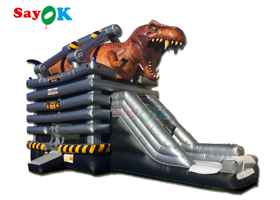 Outdoor Inflatable Slide Customized Size Commercial Inflatable Bounce Slide For Kids Dinosaur Inflatable Slide