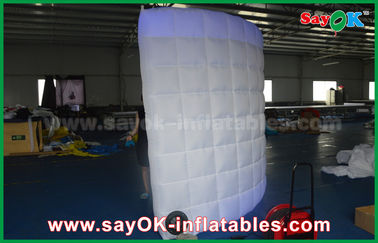 Photo Booth Wedding Props 3x1.5x2.3m Wedding Inflatable Lighting Photo Booth  Shell Cabinet For Party