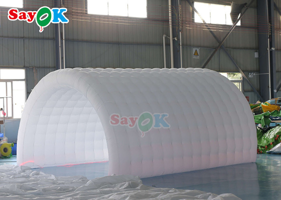 Fire Proof Air Tight Event Inflatable Tunnel Tent With LED