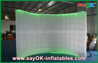 Photo Booth Backdrop Led Lighting Inflatable Photo Booth Enclosure Stand Photo Studio Wall