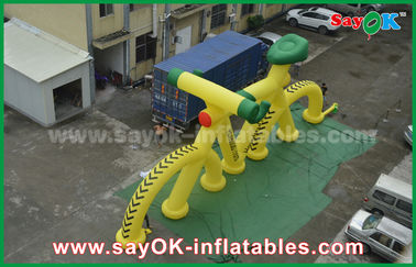 3m High Custom Inflatable Products Promotional Model Bicycle With Print