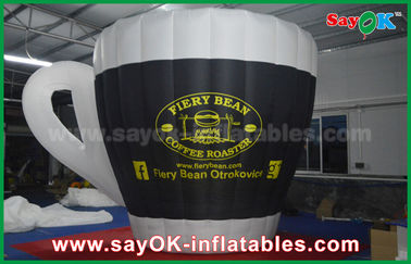 Oxford Cloth Outdoor Giant Inflatable Cup Model with Print for Promotional