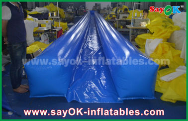 Kids Inflatable Games Giant Long PVC Inflatable Runway Running Tracking Gymnastics Air Mat