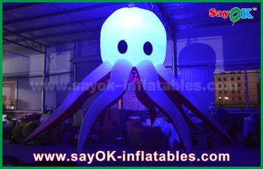 Different Color Inflatable Lighting Decoration Inflatable Octopus With Led Light