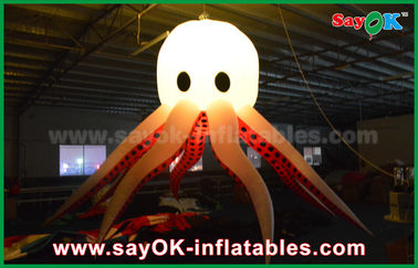 Different Color Inflatable Lighting Decoration Inflatable Octopus With Led Light