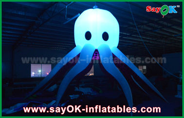Different Color Inflatable Lighting Decoration Inflatable Octopus With Led Light
