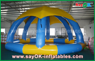 PVC DIA 5m Summer Inflatable Sports Games Inflatable Swimming Pool With Roof Cover