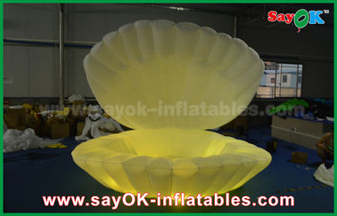 Popular Valentine Outdoor Inflatable Decorations For Engagement Event Inflable Ocean Themed Shell