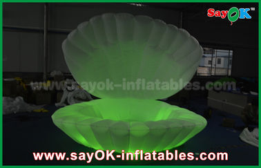 Light Up Multicolor Custom Advertising Inflatables For Wedding Stage Decoration