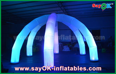 Arch For Wedding Led Lighting Decoration Inflatable Arch / Round Arch Six Leg With Figure