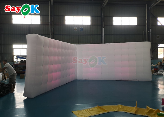 Professional Photo Studio Oxford Inflatable LED Photo Booth Background Wall Remote Control For Large Events