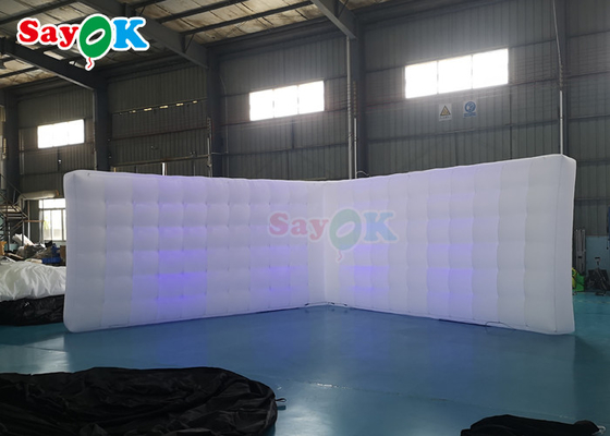 Professional Photo Studio Oxford Inflatable LED Photo Booth Background Wall Remote Control For Large Events