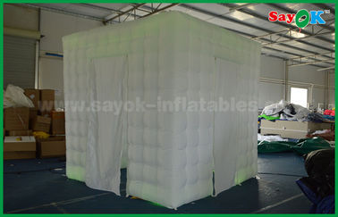 2.5m X 2.5m X 2.5m Two Doors Inflatable Photo booth Props Portable Photo Booth Tent