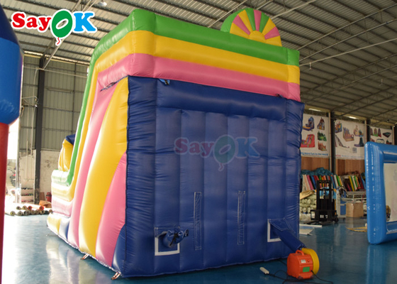 Inflatable Bouncy Slide Amusement Park Commercial Inflatable Slide Bouncer Fried Water Slide 6x4x5m