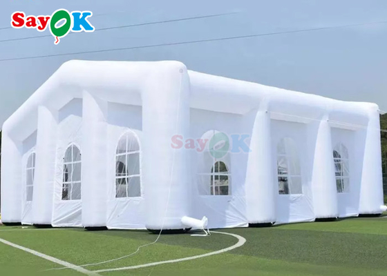 Inflatable Outdoor Tent LED Color Outdoor Inflatable Tent Cube Inflatable Wedding Party Tent