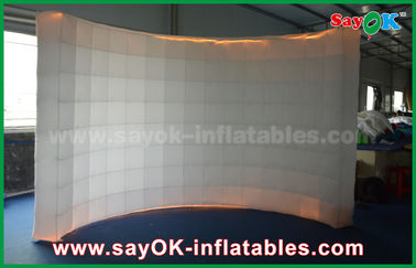 Photo Booth Props Led Strip Lighting Inflatable Wall Photo Booth Wedding For Rental 1 - 3 Years Warranty
