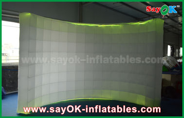 Photo Booth Props Led Strip Lighting Inflatable Wall Photo Booth Wedding For Rental 1 - 3 Years Warranty