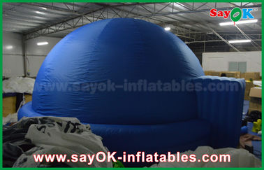 Indoor Customized Kids Inflatable Planetarium Small Dome Shaped Projector Cloth