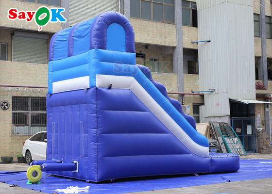 Amazing Fun Tarpaulin Inflatable Water Slide With Pool Bounce Slide Inflatable Water Slides For Kids