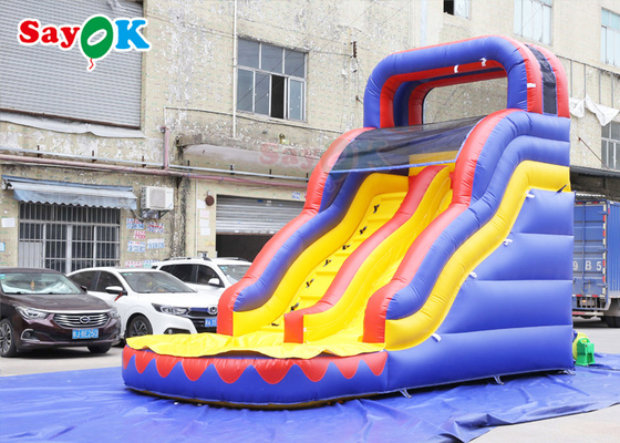 Simple PVC Inflatable Slide Single Dinosaur Dry Slide Inflatable Bounce House With Slide Inflatable Slide For Pool