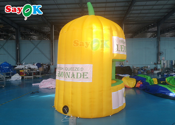 Inflatable Work Tent Outdoor Tent Inflatable Lemonade Stand Advertising With Blower