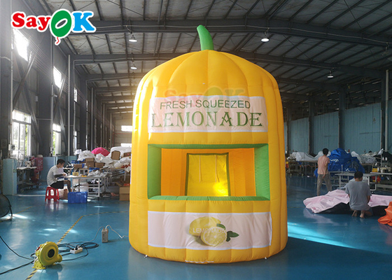 Inflatable Work Tent Outdoor Tent Inflatable Lemonade Stand Advertising With Blower