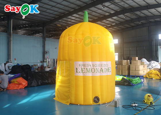Inflatable Work Tent Outdoor Tent Inflatable Lemonade Stand Advertising With Blower