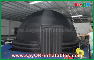 6m Black Oxford Cloth Inflatable Planetarium Dome Portable Tent for School