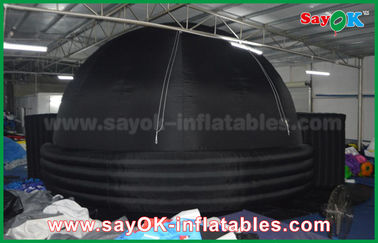 2 Doors Inflatable Mobile Planetarium Dome Projection Tent For Movie Education
