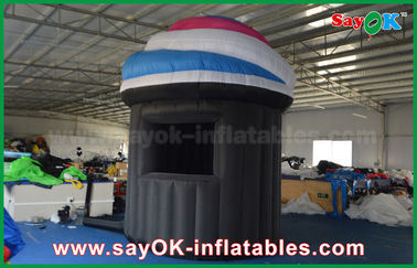 Inflatable Photo Booth Enclosure Customized Ice Cream Shaped Mini Inflatable Mobile Photo Booth With Air Blower