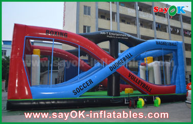 Giant Inflatable Games Waterproof Amusement Inflatable Sports Games Inflatable Football Field For Festivals