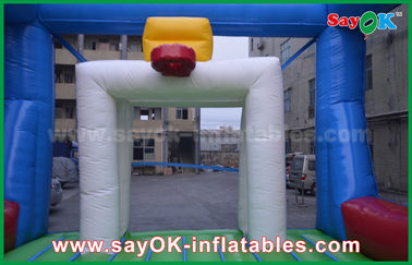 Giant Inflatable Games Waterproof Amusement Inflatable Sports Games Inflatable Football Field For Festivals