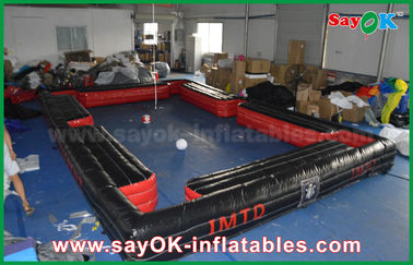 Inflatable Bowling Game Black Snookball Inflatable Sports Games Foot Snook Inflatable Football Field