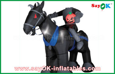 Funny Customized Inflatable Halloween Decorations Multicolor With LED Light