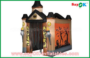 Funny Customized Inflatable Halloween Decorations Multicolor With LED Light