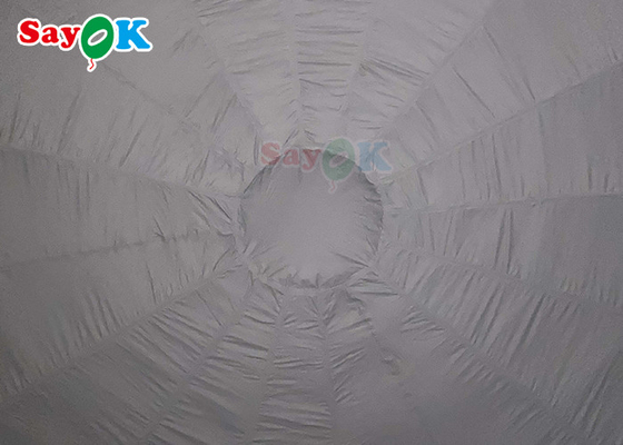 Customized Printed Inflatable Planetarium Black Projection Dome Tent For Science Display