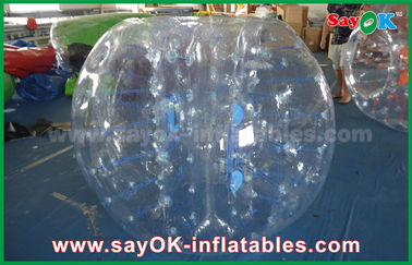 Outdoor Inflatable Games 0.8mm PVC Adult Inflatable Human Bubble Zorb Soccer Ball For Sports Games