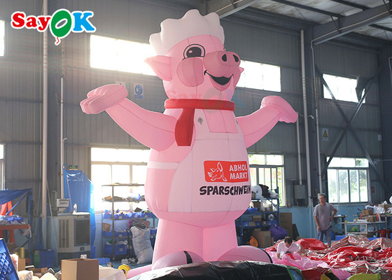 Giant Inflatable Cartoon Characters Pig Model Advertising Cartoon Characters For Birthday Parties