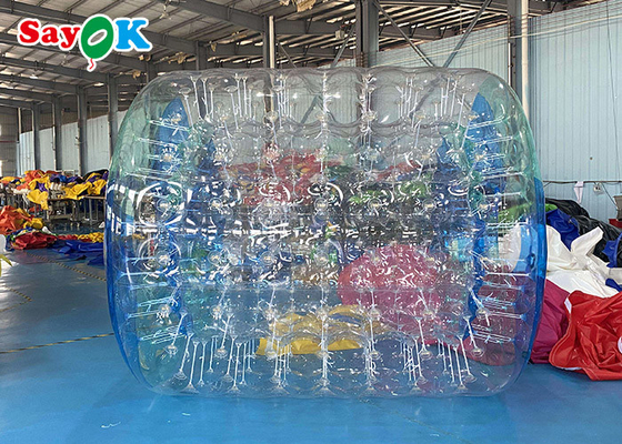 Floating Water Toys 0.9mm PVC Tarpaulin Inflatable Water Roller Ball For Lake Swimming Pool