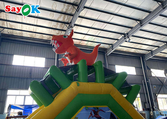 Outdoor Inflatable Slide Commercial Inflatable Skateboard For Amusement Park Logo Printing