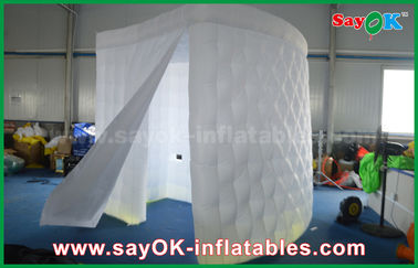 Inflatable Photo Studio White Arc - Shaped Portable Inflatable Photo Booth Shell 4 X 2.4 X 2.4m ROHS
