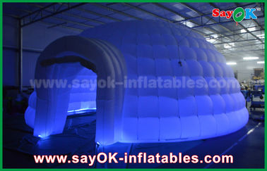 Inflatable Nightclub White Round Inflatable Dome Tent Commercial Event Tent For Party / Trade Show