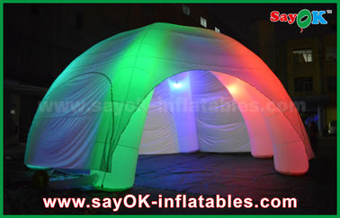 Inflatable Nightclub 5 Legs LED Lighting Inflatable Spider Inflatable Dome Tent With CE / UL Blower