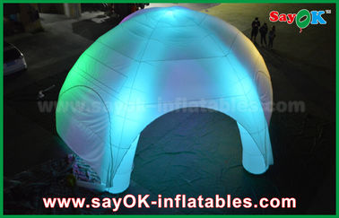 Inflatable Nightclub 5 Legs LED Lighting Inflatable Spider Inflatable Dome Tent With CE / UL Blower