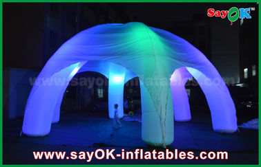 Inflatable Nightclub 5 Legs LED Lighting Inflatable Spider Inflatable Dome Tent With CE / UL Blower