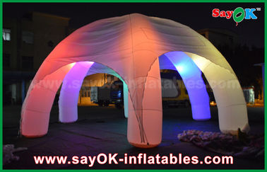 Inflatable Nightclub 5 Legs LED Lighting Inflatable Spider Inflatable Dome Tent With CE / UL Blower