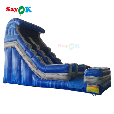 Inflatable Bounce Slide Commercial Tropical Water Slide Inflatable Outdoor Bouncy Jumping Castle House