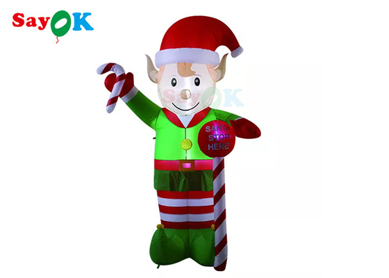 Spirit Giant Inflatable Holiday Decorations 8ft Cute LED Halloween Courtyard Decor