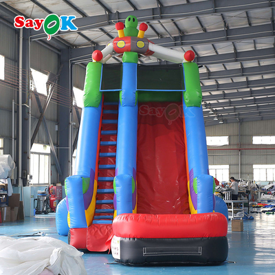Giant Bouncy Slide Anti Ruptured PVC Tarpaulin Inflatable Bouncer Slide For Amusement Park